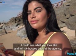 Public Agent – Banged with busty brunette for money