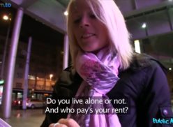 Public Agent – Beautiful blonde taking thick cock in pussy