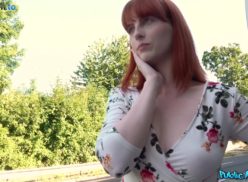 Public Agent – Fucking american redhead outdoors