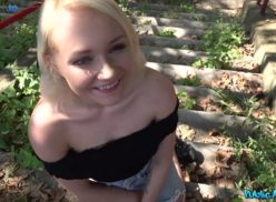 Public Agent – Hard fucking the teenager in the forest
