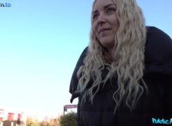 Public Agent – Tourist pervert fucking with blonde for money