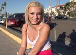 Bang Real Teens – Horny Newbie Blonde Gets Her Bald Pussy Plowed And Swallows Cum