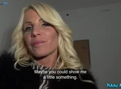Public Agent – Eating a milf for money