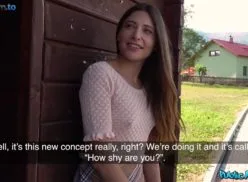 Public Agent – Paid the girl to suck and fuck in public