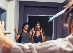 Fake Hostel – Halloween Pranks – Katrina Moreno