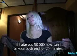 Public Agent – Cheating Blonde Loves The Taste Of A Strangers Cum