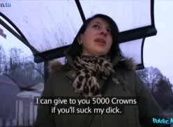 Public Agent – MILF At Bus Stop Takes Stranger’s Cum To Pay Rent