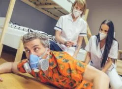 Fake Hostel – Stuck Between Two Nurses – Jennifer Mendez