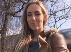Public Agent – Cheating girlfriend swallows cumshot