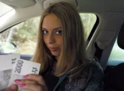 Public Agent – Cute Russian with Bald Shaven Pussy
