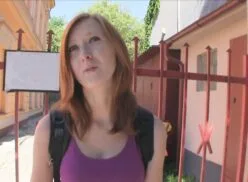 Public Agent – Fake College Inspector Gets Redhead to Pay With Blowjob