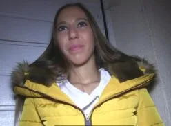 Public Agent – Shy Brunette Fucks for Cash