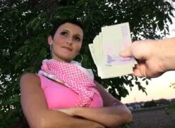 Public Agent – This Brunette Will Suck A Dick Dry For A Fake TV Show