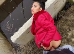 Public Agent – Big tits Thai lady loves the cock
