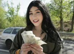 Public Agent – Cash tempts busty American to fuck