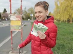 Public Agent – Fuck and facial for hot cute minx