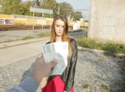 Public Agent – Pantyless and fucked hard