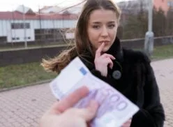 Public Agent – Sexy minx hot mouth filled with cum