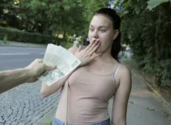 Public Agent – Get Those Sexy Long Legs At 2:45 – Keira Flow