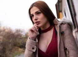 Public Agent – Italian Redhead in Red Panties – Mina Von D