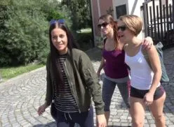 Czech Couples 28 – Lesbians fuck in public