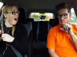 Fake Driving School – Giggly Marketing Student Creampie