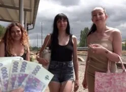 Czech Streets 146 – Sex With a Conductor in The Toilet