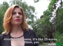 Public Pickups – Eager Babe Flashes Big Natural Tits