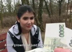 Public Pickups – Innocent Student Makes Amateur Porn