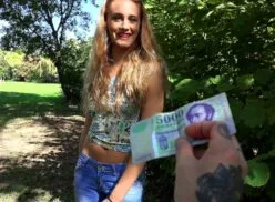 Public Pickups – Slim Hungarian Takes Fat Dick
